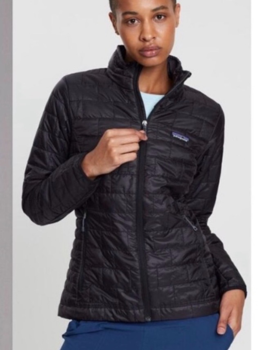 Patagonia Women's Black Quilted Lightweight JacketXS